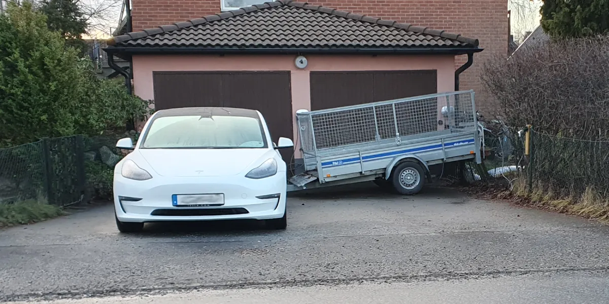 Elbil dragkrok