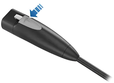 Teslaknapp