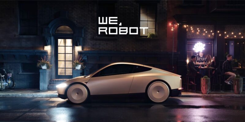”We Robot” – Tesla visar upp Robotaxi, Robovan och Tesla bot