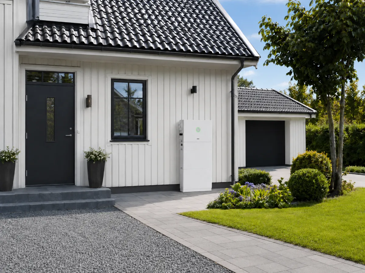 SAJ HS3 installerad vid villa