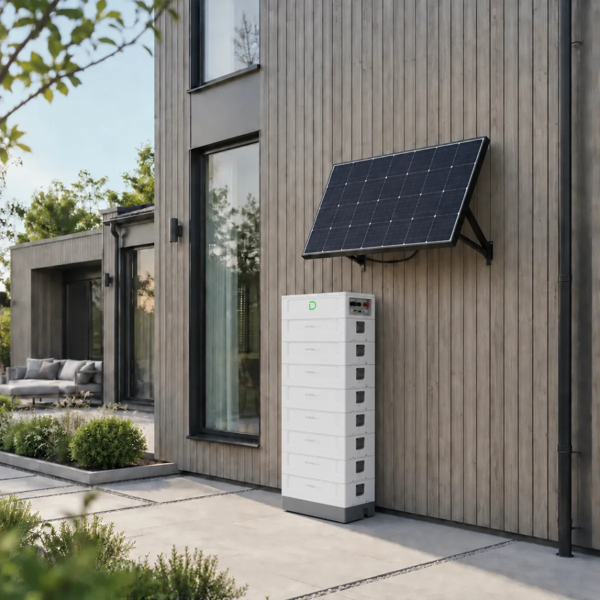 Dyness med solpanel Dyness med solpanel