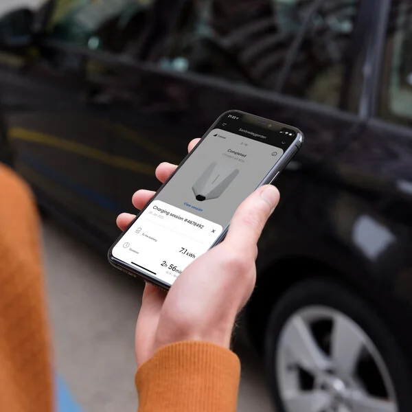 Easee app till laddbox